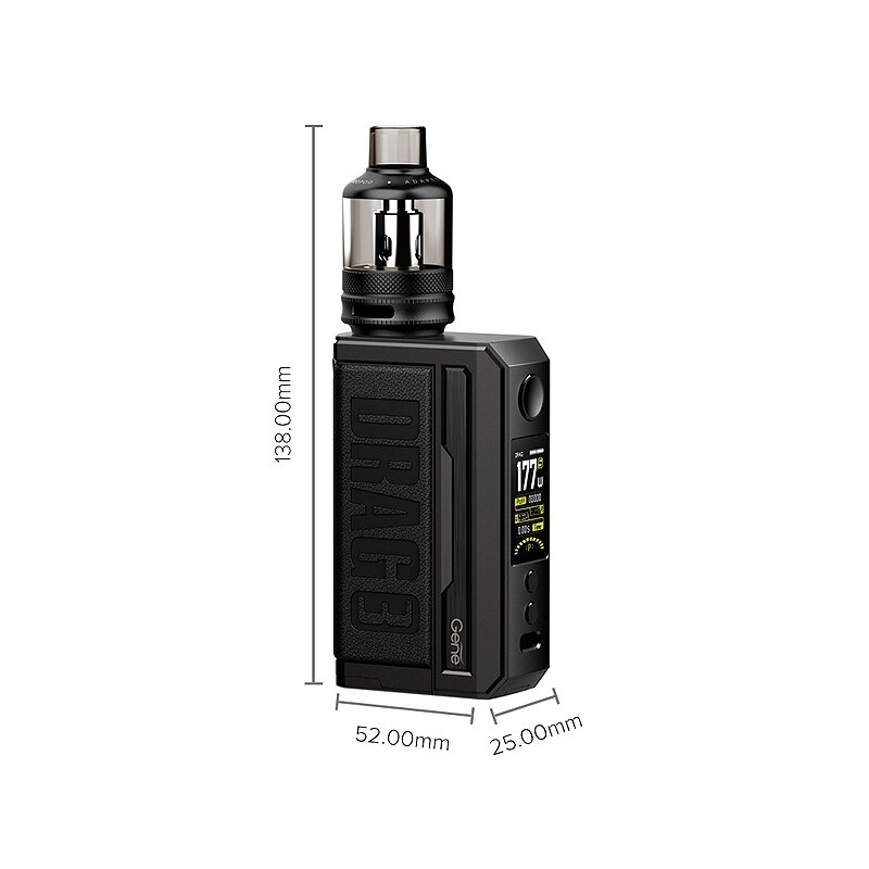 Kit Tigara Electronica Voopoo Drag 3, 177W, 5.5ml - Classic - eMAG.ro