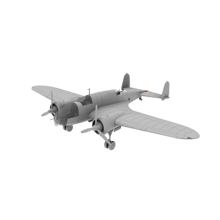 MisterCraft MCR D08 PZL-37B Los II repülőgépmodell, 1:72 méretarány