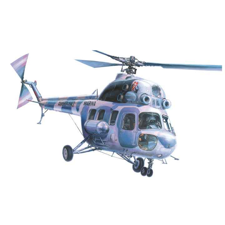 MisterCraft Mi-2RM "Marina Hoplite" szovjet helikopter 1:48 MCR F150