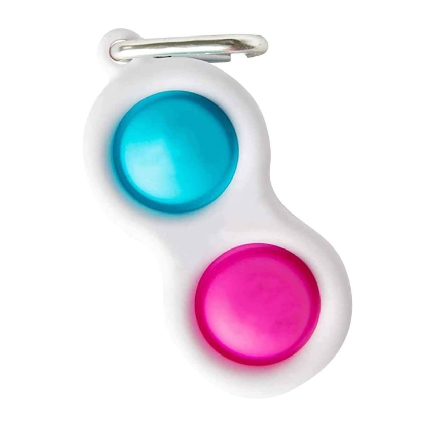 Jucarie SIKS® antistres tip breloc, senzoriala, pentru copii si adulti, multicolor