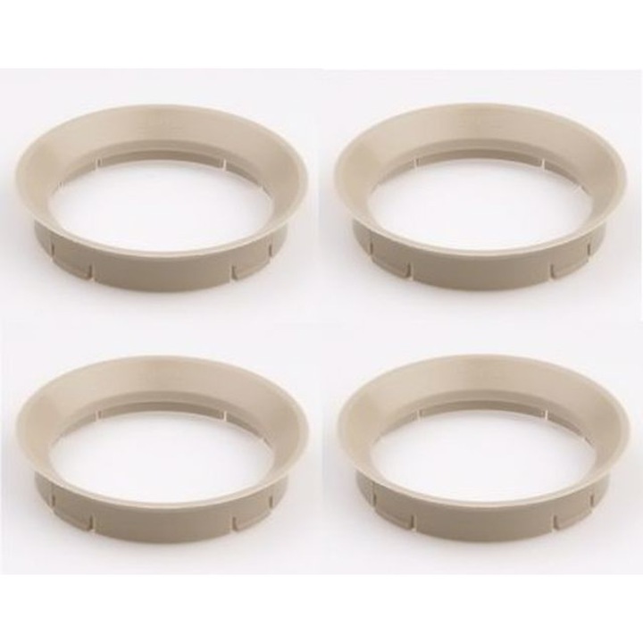 Комплект от 4 центриращи пръстена за джанти AUTOHELIX MSA, 64,0 X 57,1 мм