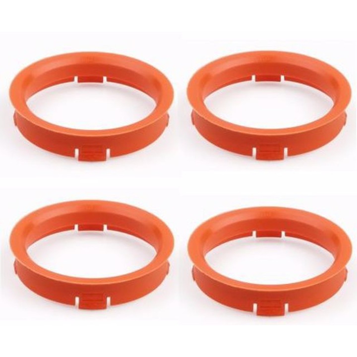 Комплект от 4 центриращи пръстена за джанти AUTOHELIX MSA, 66,6 X 58,1 мм