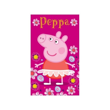 Prosop De Fata Peppa Pig Ballerina , 30x50 cm, Multicolor Prosop De Fata Peppa Pig Ballerina , 30x50 cm, Multicolor