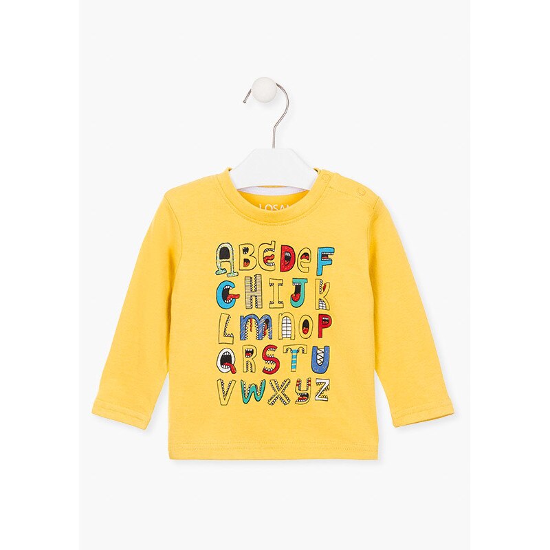 Bluza maneca lunga,Alfabet