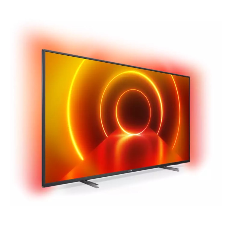 Televizor LED Smart TV 4K UHD, P5 Perfect Picture, Diagonala 50inch Ambilight, Alexa integrat, Pauza TV, Youtube/Netflix, QuadCore, 3840 x Negru - eMAG.ro