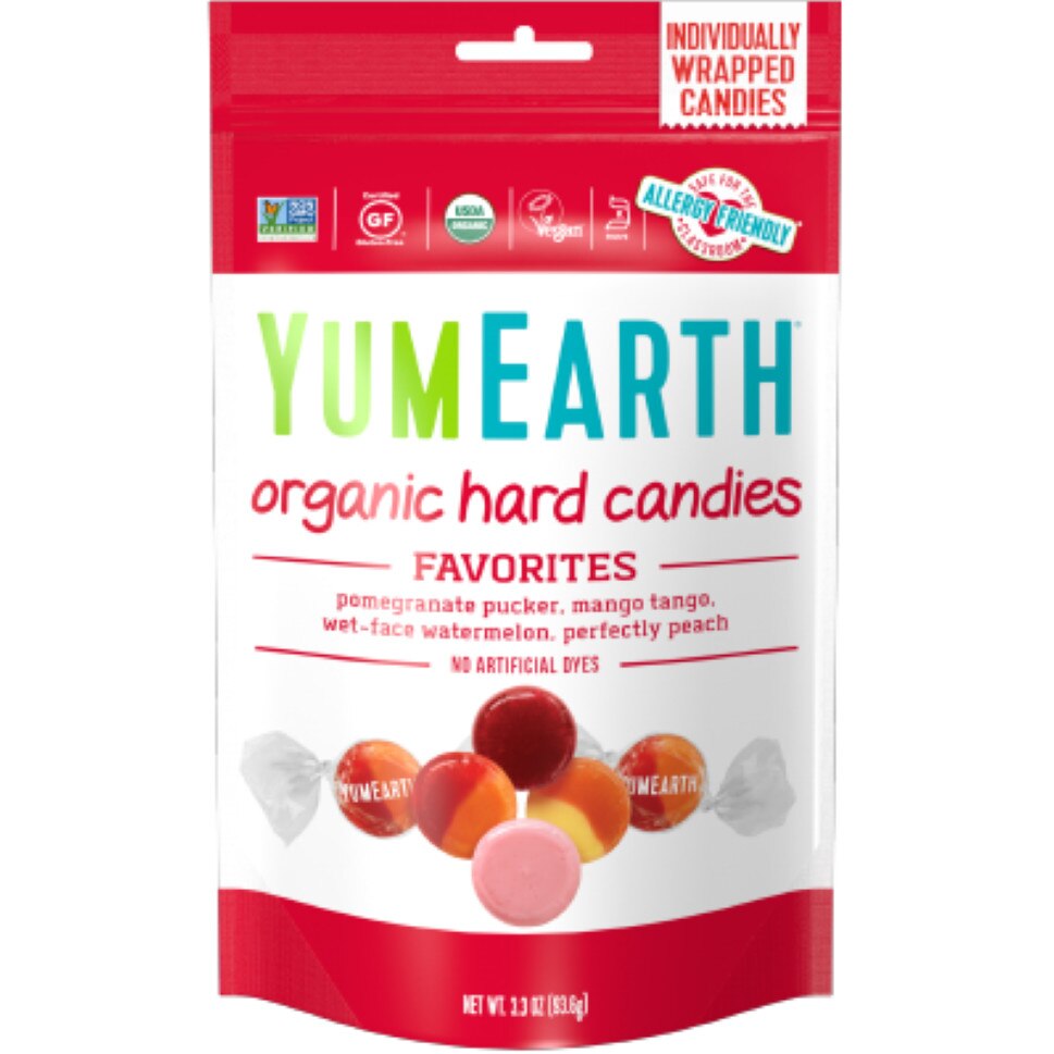 Dropsuri organice asortate YumEarth 93.6g