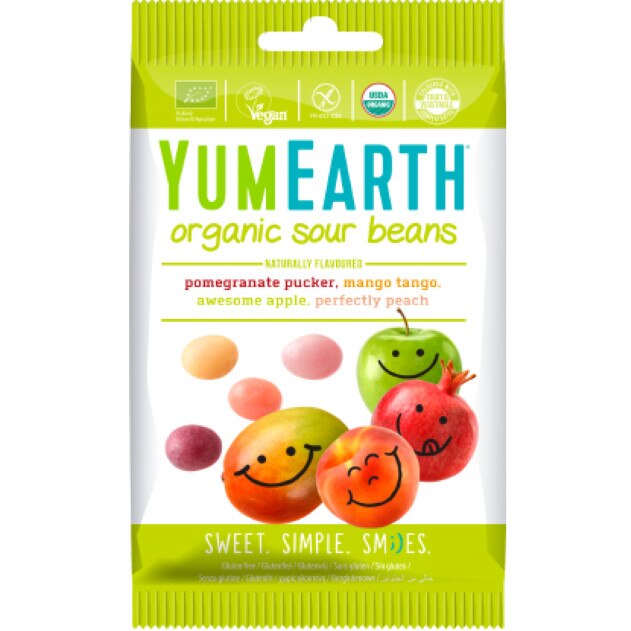 Drajeuri Organice Acrisoare YumEarth 50g