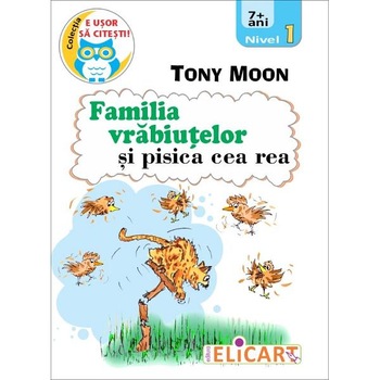 Familia vrabiutelor si pisica cea rea - Tony Moon Familia vrabiutelor si pisica cea rea - Tony Moon