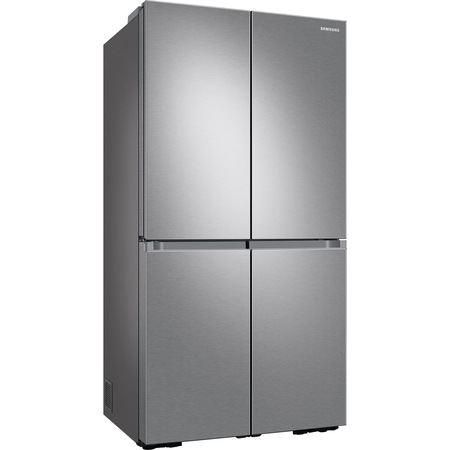 Frigider Side by side Samsung RF65A967ESR/EO, 647 l, No Frost, Showcase, Beverage Center, Triple & Metal Cooling, Cool Select+, Clasa E, Smart Control, H 182.5 cm, Inox