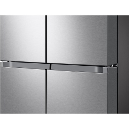 Frigider Side by side Samsung RF65A967ESR/EO, 647 l, No Frost, Showcase, Beverage Center, Triple & Metal Cooling, Cool Select+, Clasa E, Smart Control, H 182.5 cm, Inox