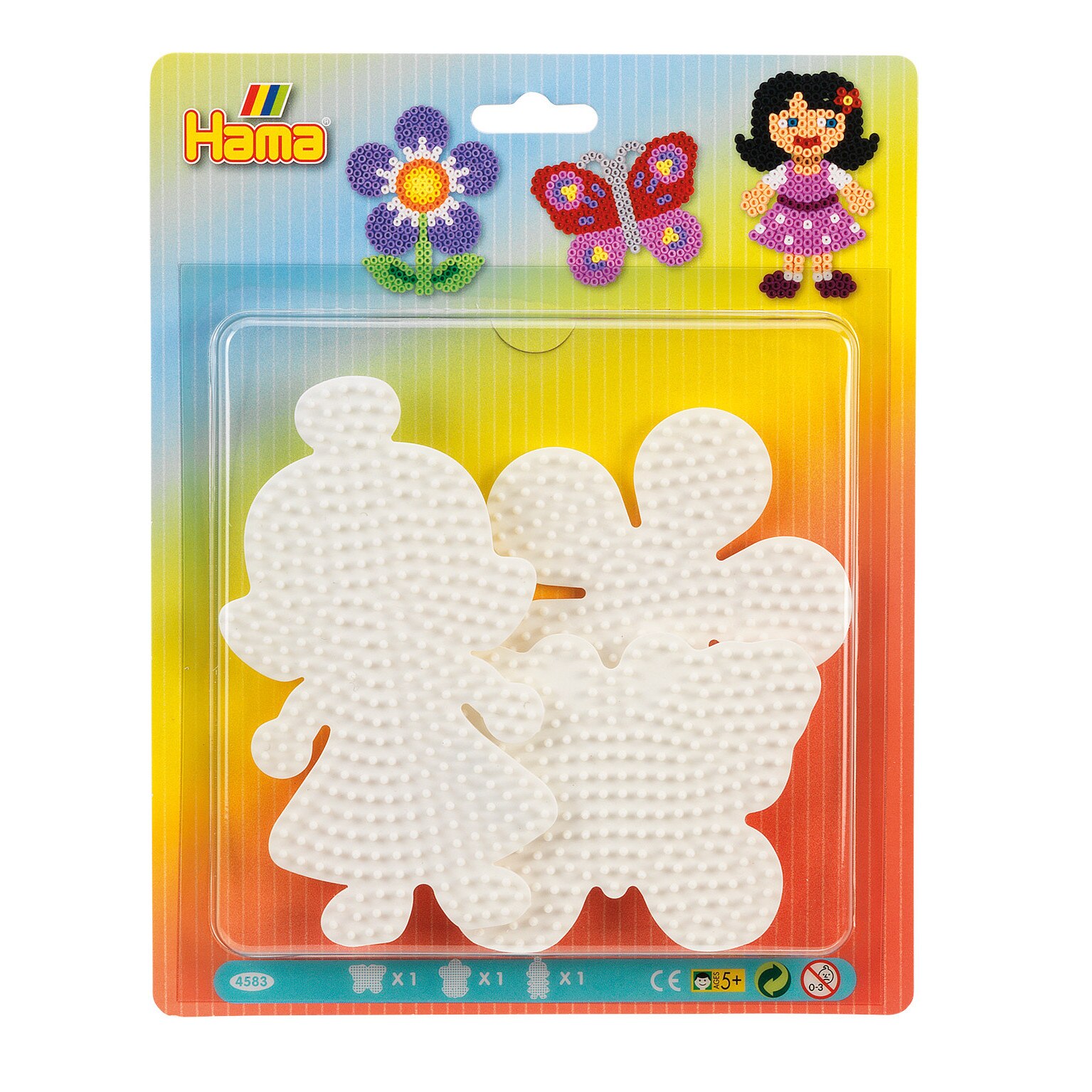 Set de 3 plansete de lucru Hama Midi, PRIMAVARA