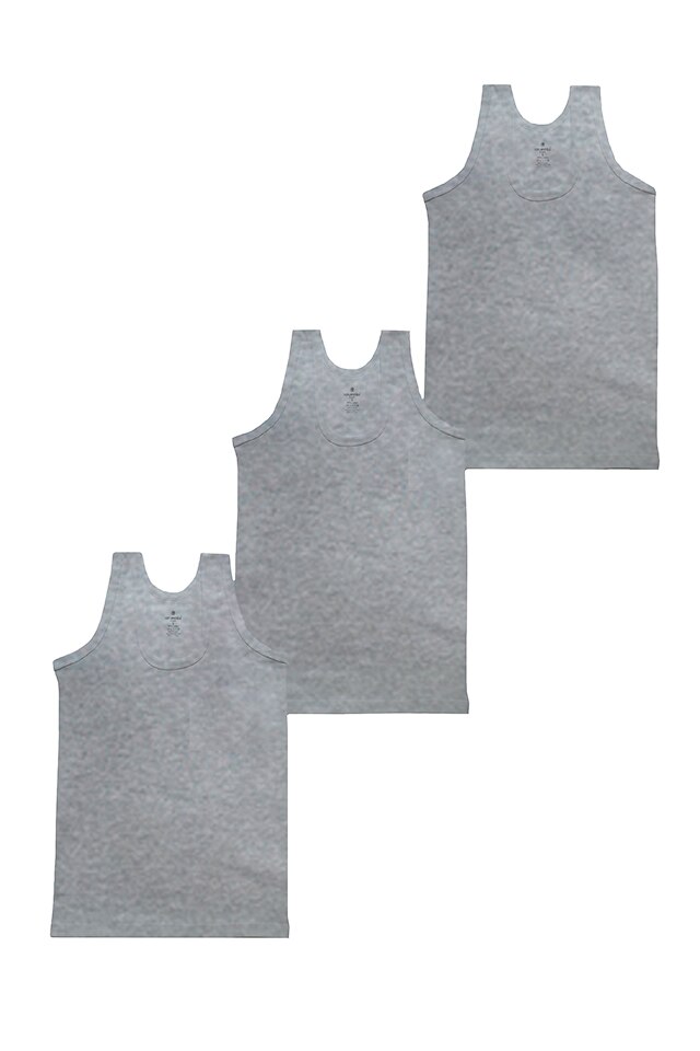 Set 3 bucati maiouri barbati 023,bumbac,Ceylanoglu,gri, Gri