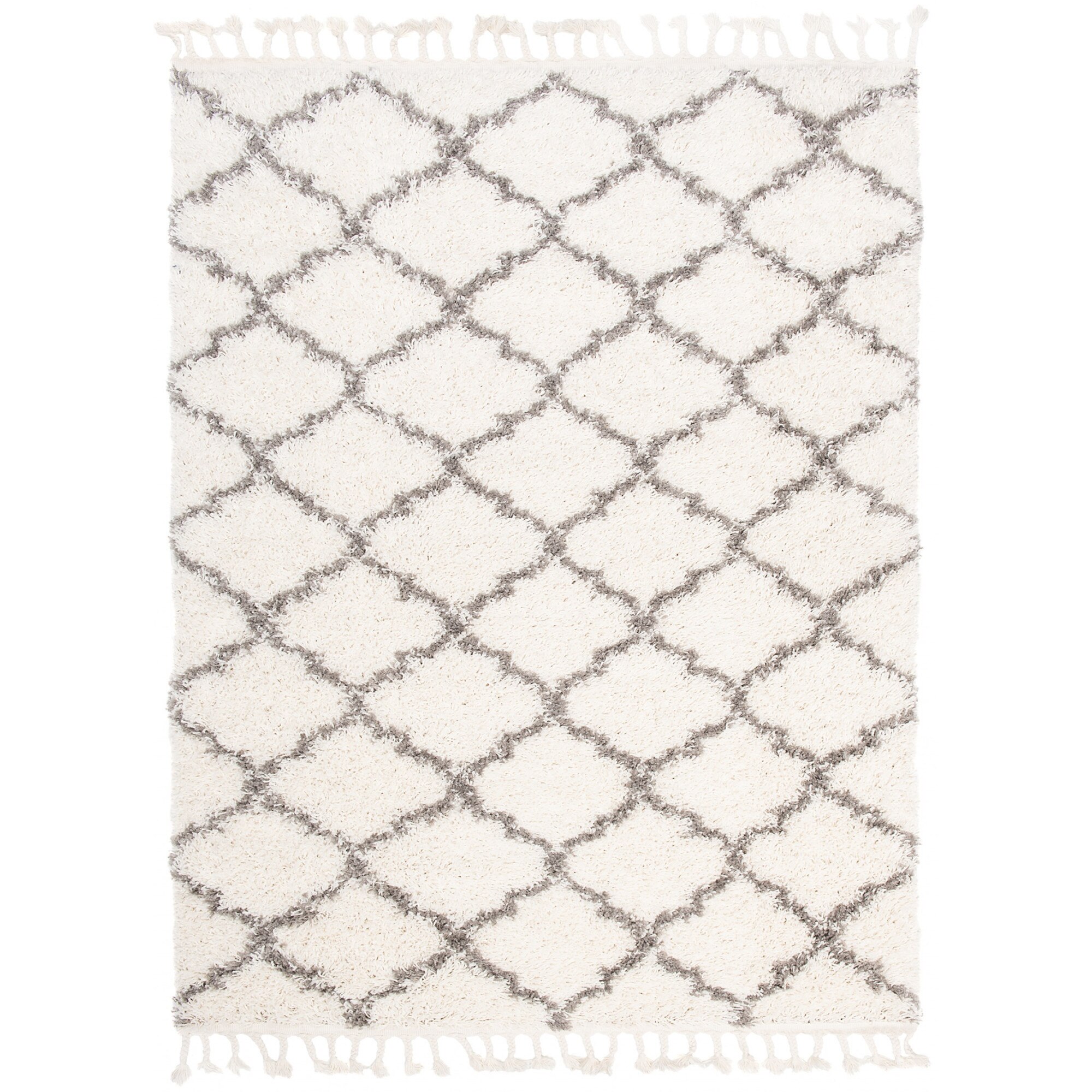 Covor Boho Fringes Modern Soft Designer Chemex P129A FRINGES cremos 200x300