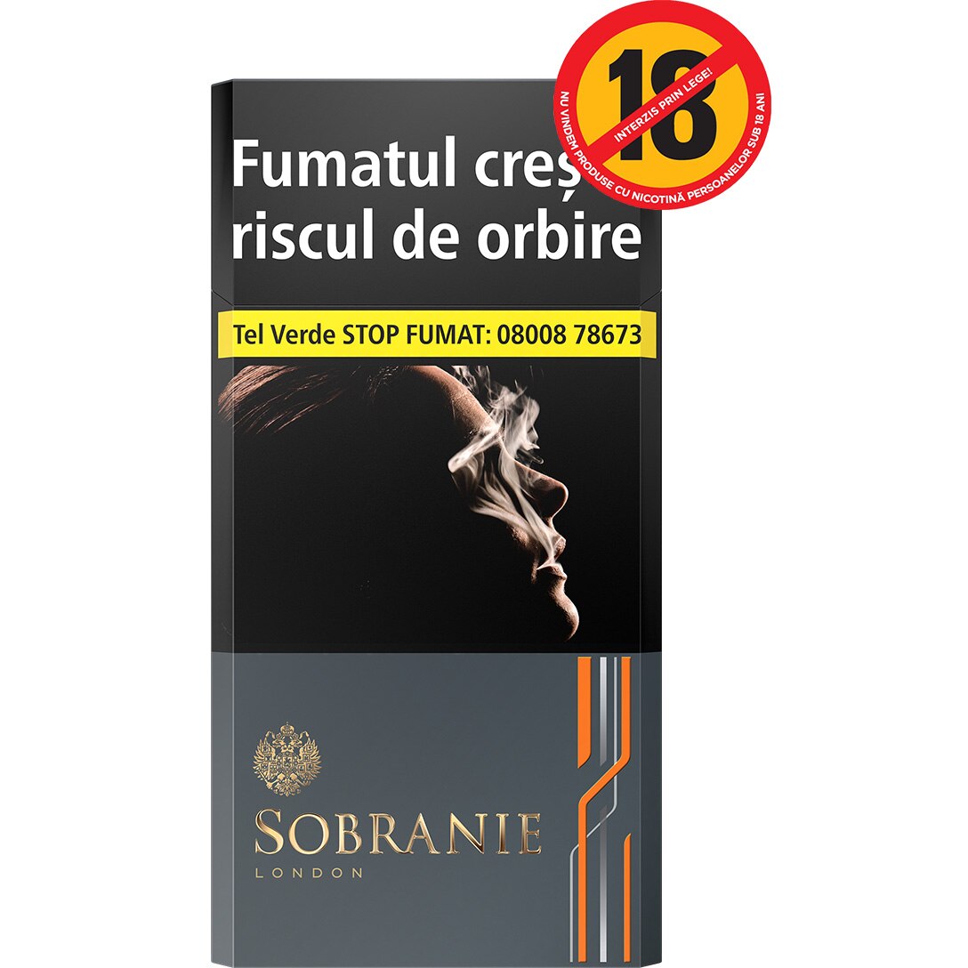 Tigari Sobranie Redefined Chrome (Longs)