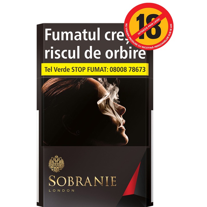 Tigari Sobranie Ks Black