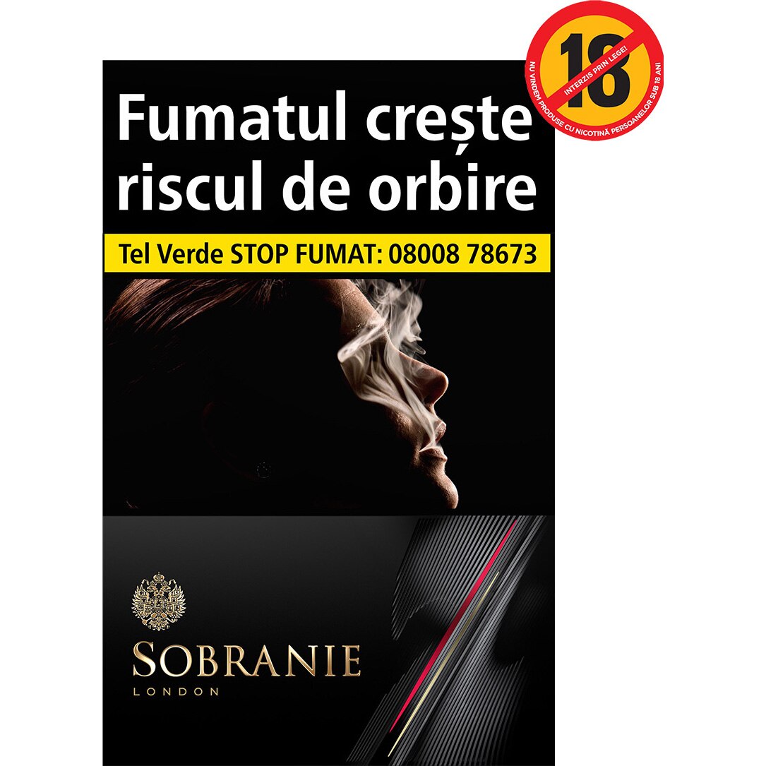 Tigari Sobranie Collection Blacks