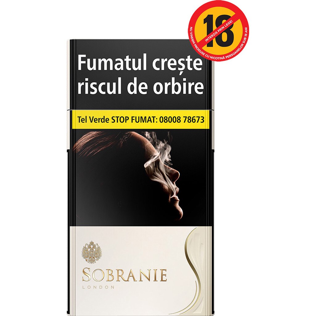 Tigari Sobranie Super S White
