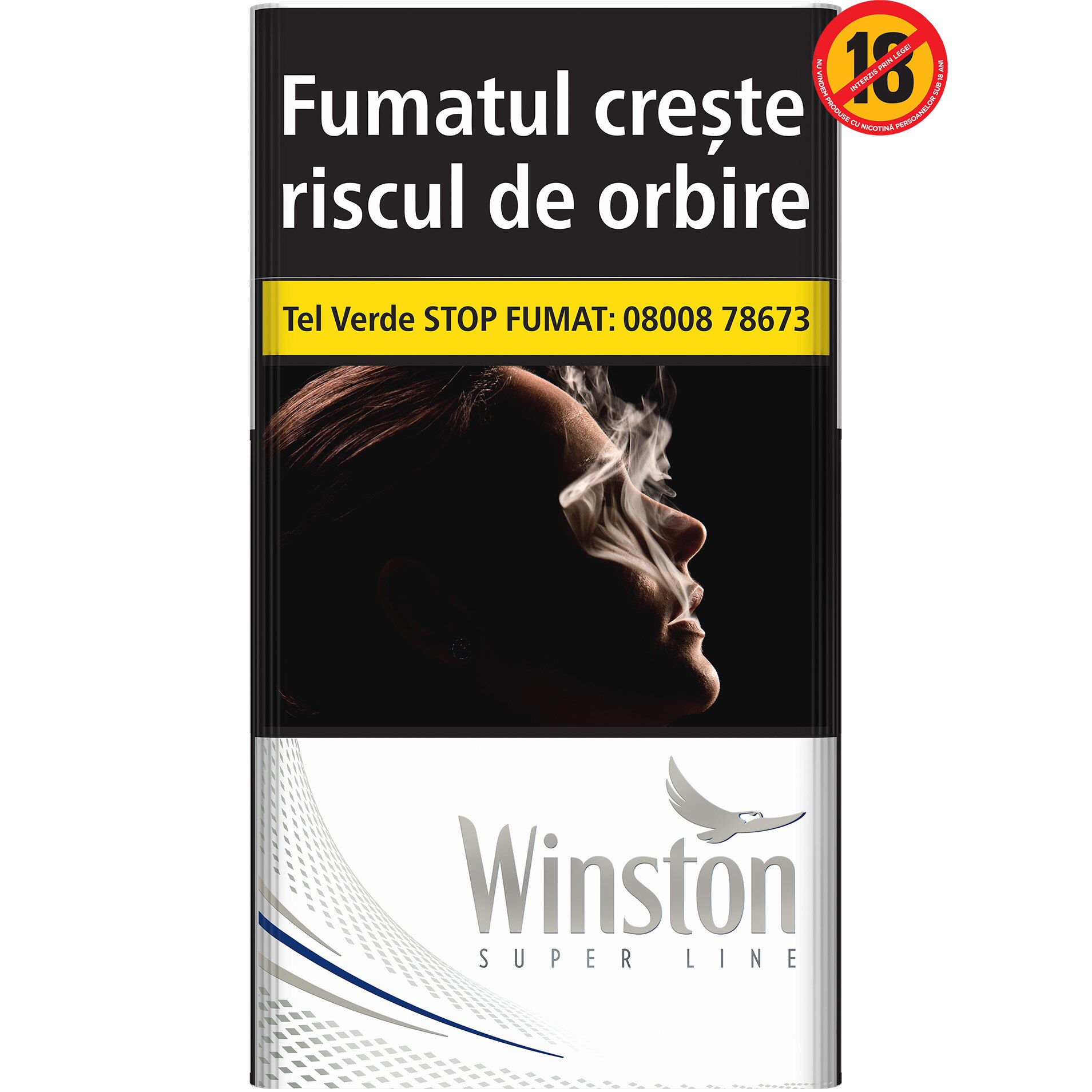 Tigari Winston Super Line Silver