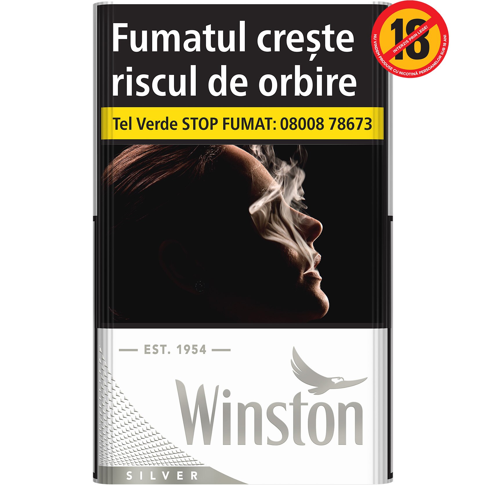 Tigari Winston Silver
