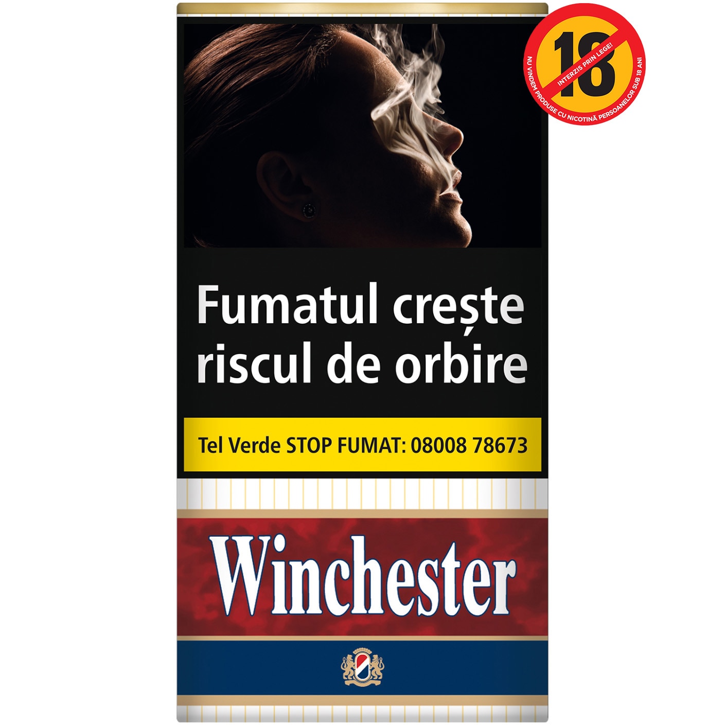 Tigari Winchester (Longs, Rosu, Pachete Necartonate)
