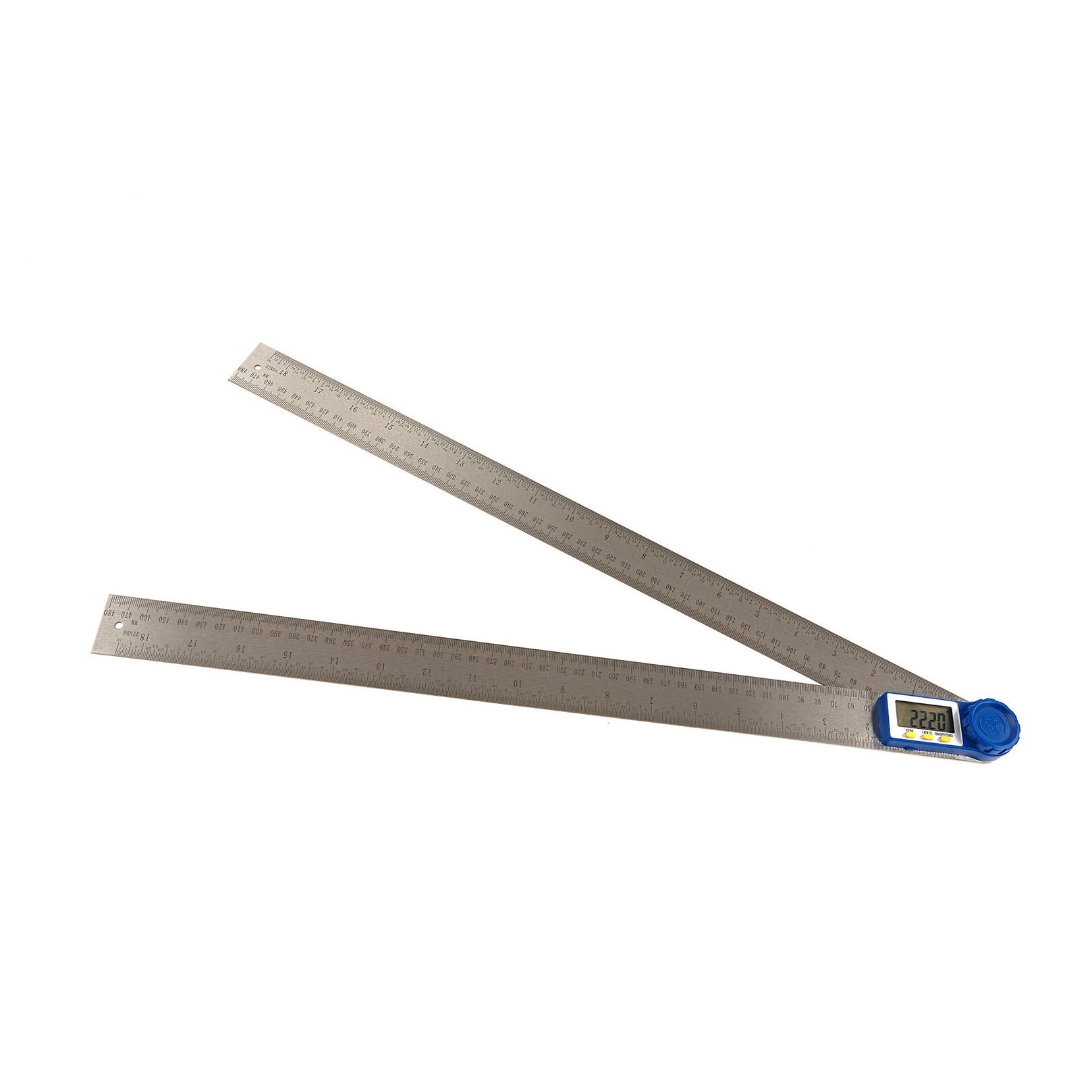 Goniometru digital, HBM, cu rigla, 300x 300 mm