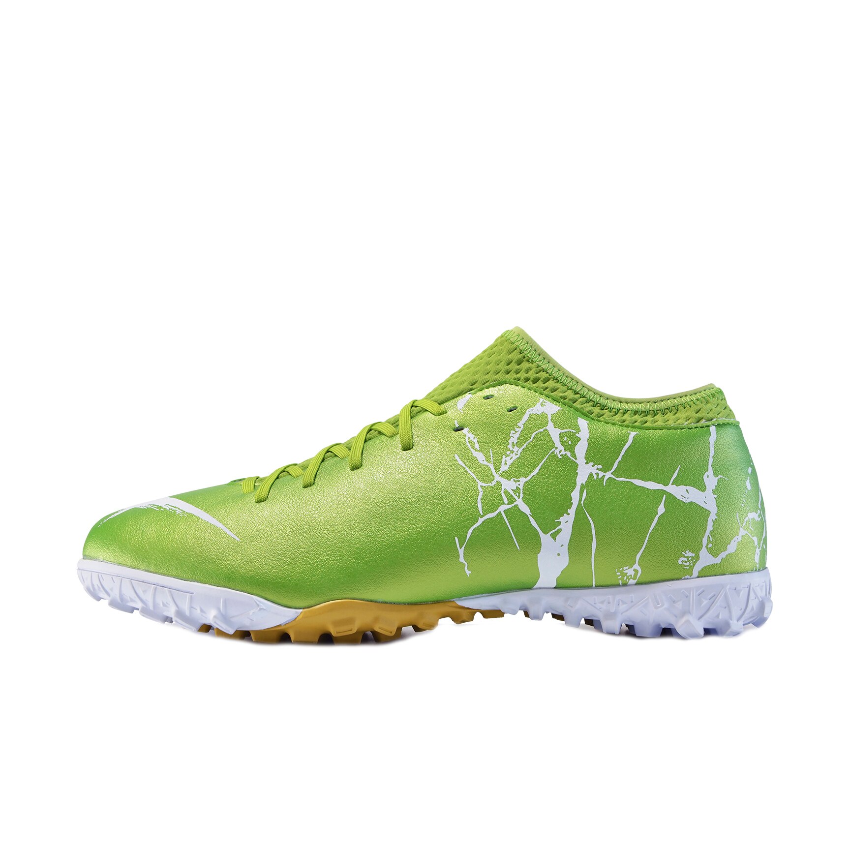 Ghete de fotbal MBrands cu glezniera, pentru teren sintetic, 3.1, masura verde, Verde