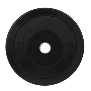 Greutate Cauciuc Bumper Plate SPORTMANN - 25 kg / 51 mm - Negru Greutate Cauciuc Bumper Plate SPORTMANN - 25 kg / 51 mm - Negru