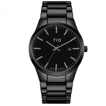 Ceas barbatesc TIO, Mecanism Quartz, Afisaj Analog, Afisaj 24 h, Clasic, Casual, Business, Afisare data, Otel inoxidabil, Negru Ceas barbatesc TIO, Mecanism Quartz, Afisaj Analog, Afisaj 24 h, Clasic, Casual, Business, Afisare data, Otel inoxidabil, Negru