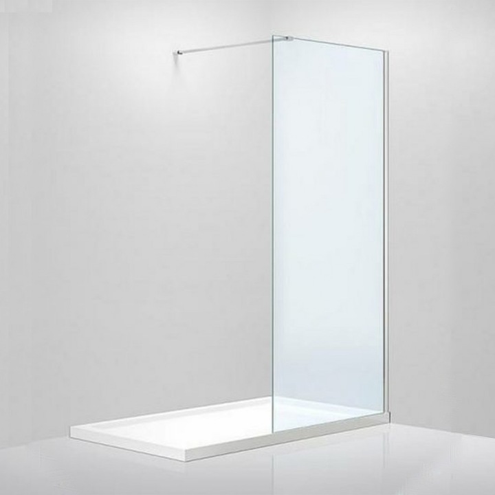 WI01-90 Walker walk in zuhanyfal 90x195 cm, 8mm-es üveggel