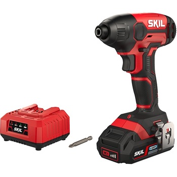 Surubelnita cu impact SKIL 3210 AA, 20V, 2.5Ah, 2500RPM, 140Nm si Incarcator si Acumulator, Negru-Rosu Surubelnita cu impact SKIL 3210 AA, 20V, 2.5Ah, 2500RPM, 140Nm si Incarcator si Acumulator, Negru-Rosu