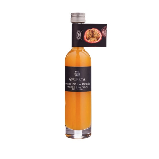 Otet tip vinegreta, La Chinata, cu fructul pasiunii, dressing gustos si sanatos, sursa de vitamine si minerale, 100 ml