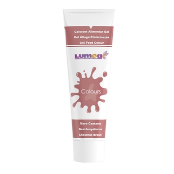 Colorant alimentar gel Lumea Colors Maro Castaniu, 30 g Colorant alimentar gel Lumea Colors Maro Castaniu, 30 g