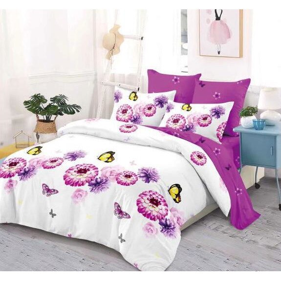 Lenjerie de pat (FINET) Pat Matrimonial 6 piese - F031