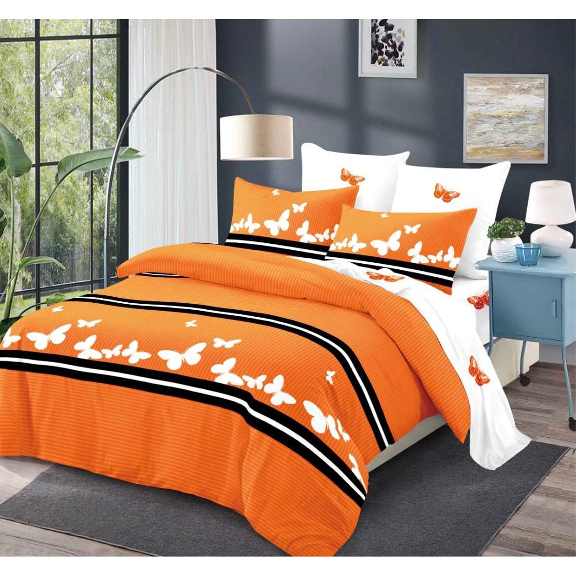 Lenjerie de pat (FINET) Pat Matrimonial 6 piese - F033