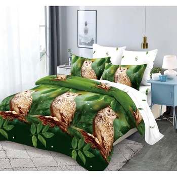 Lenjerie de pat (FINET) Pat Matrimonial 6 piese - F052 Lenjerie de pat (FINET) Pat Matrimonial 6 piese - F052