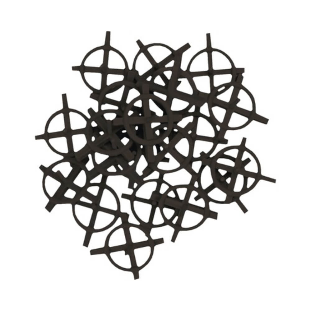 Set de 100 Distantieri pentru Placi Ceramice Topex, 3 mm, Tip Cerc