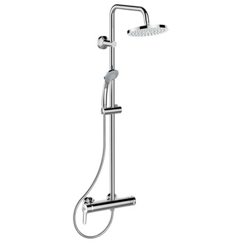 Coloana Dus cu Baterie de Dus Clasica Ideal Standard IdealRain Soft, Furtun 150 cm Coloana Dus cu Baterie de Dus Clasica Ideal Standard IdealRain Soft, Furtun 150 cm
