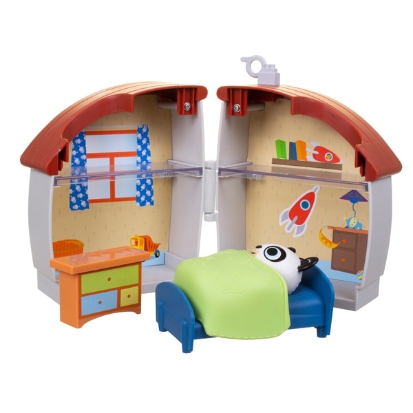 Set de joaca Bing, casa lui Pando cu accesorii si figurina inclusa