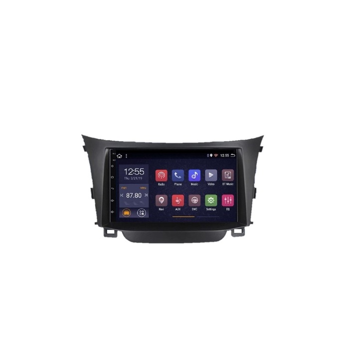 Мултимедия с навигация ZT, за Hyundai I30, Elantra, Gt, 2012-2016, 4+1+16