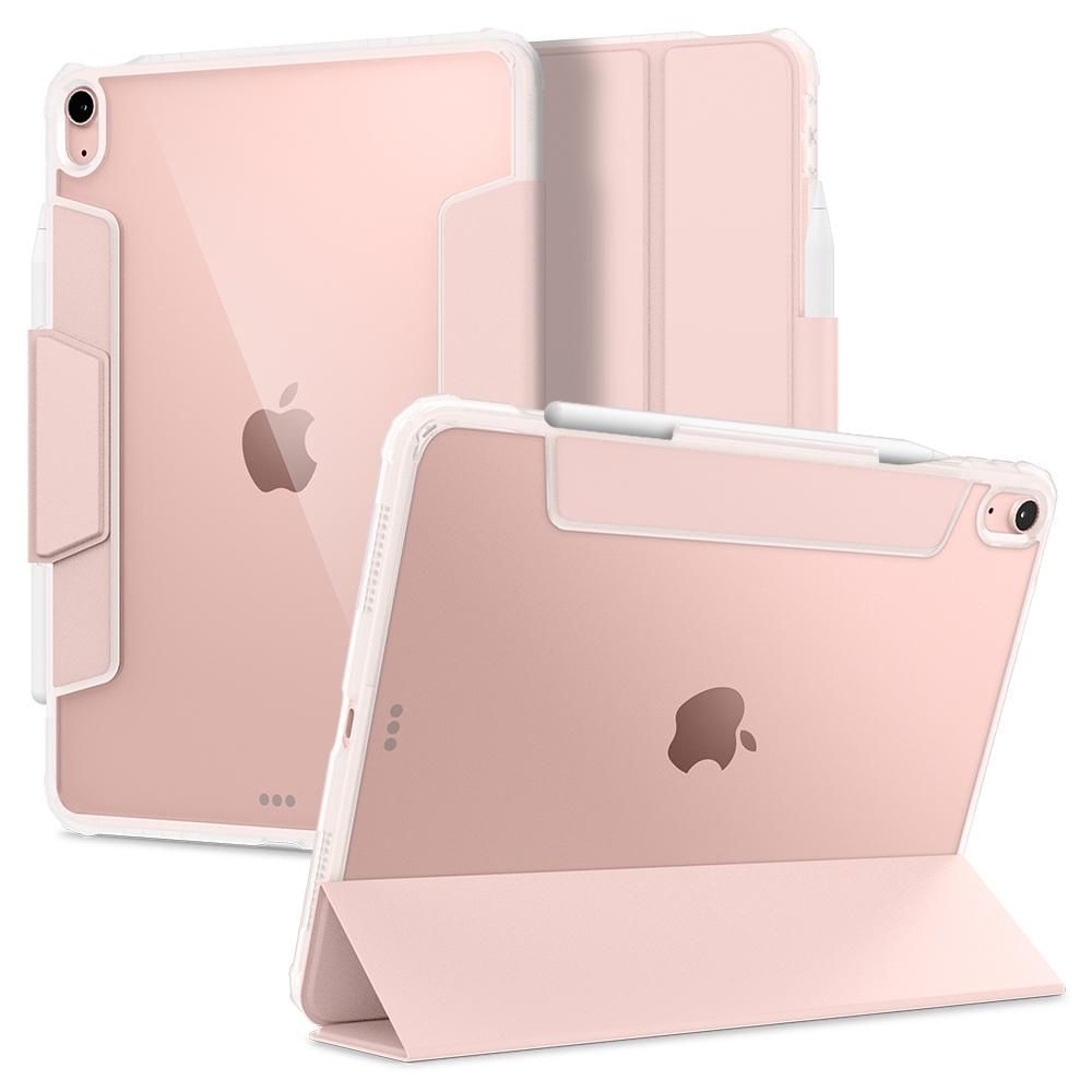 Husa Spigen Ultra Hybrid Pro compatibila cu iPad Air 4 2020 / 5 2022 / 6 2024 Rose Gold