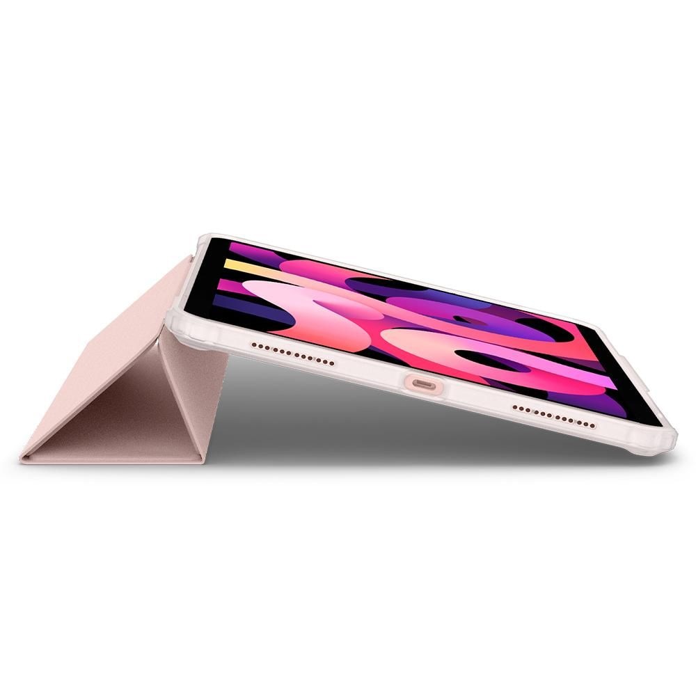 Husa Spigen Ultra Hybrid Pro compatibila cu iPad Air 4 2020 / 5 2022 / 6 2024 Rose Gold