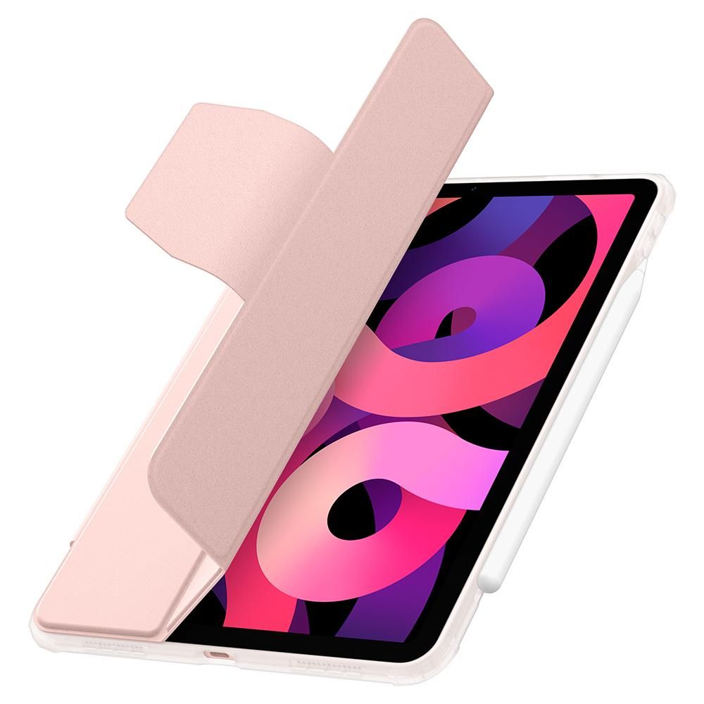 Husa Spigen Ultra Hybrid Pro compatibila cu iPad Air 4 2020 / 5 2022 / 6 2024 Rose Gold