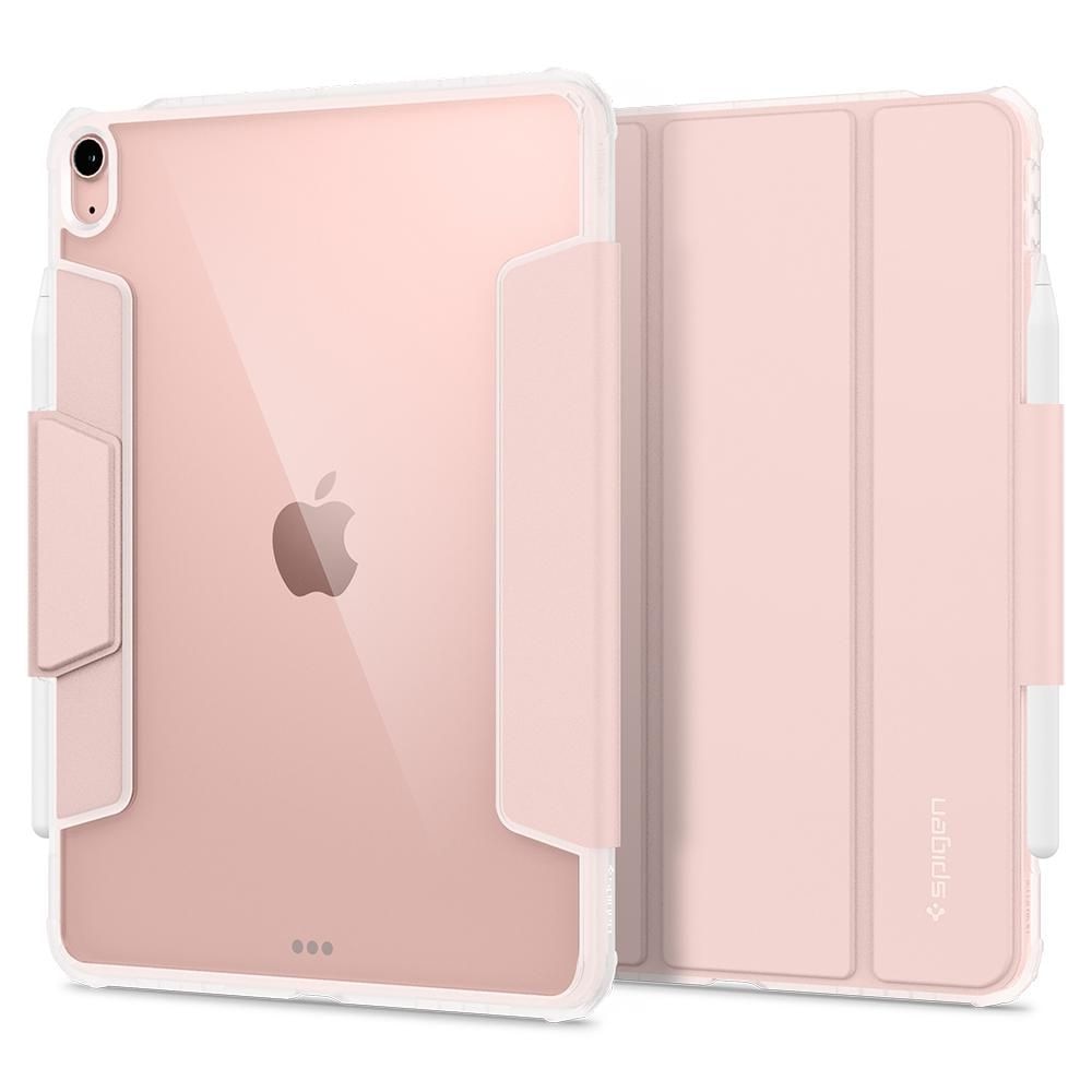 Husa Spigen Ultra Hybrid Pro compatibila cu iPad Air 4 2020 / 5 2022 / 6 2024 Rose Gold