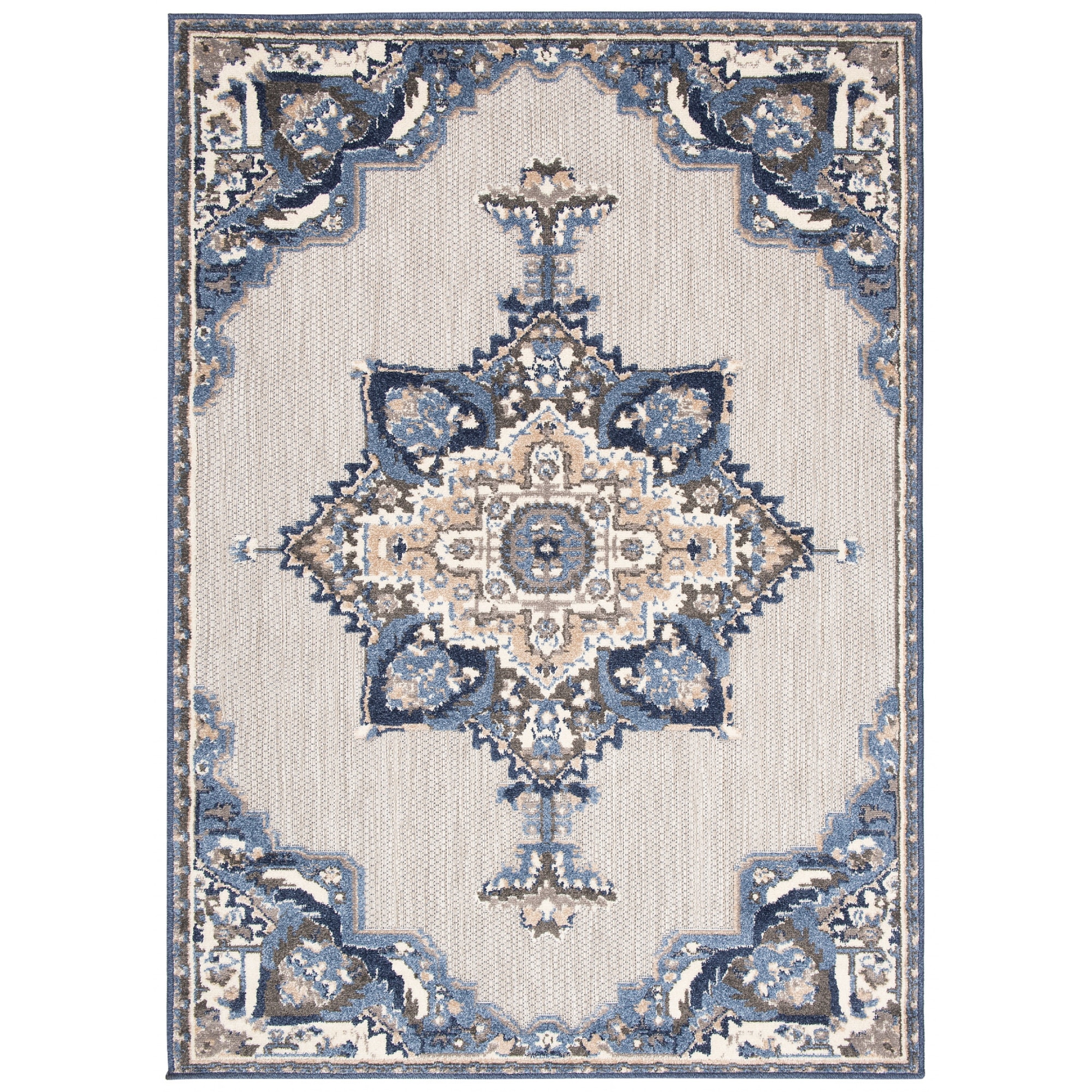 Covor Patio Fryz Modern 3D Turkish Chemex EC83A FGA gri 200x300