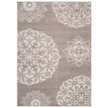 Covor Patio Fryz Modern 3D Turkish Chemex EC97B FGA gri 160x220 Covor Patio Fryz Modern 3D Turkish Chemex EC97B FGA gri 160x220