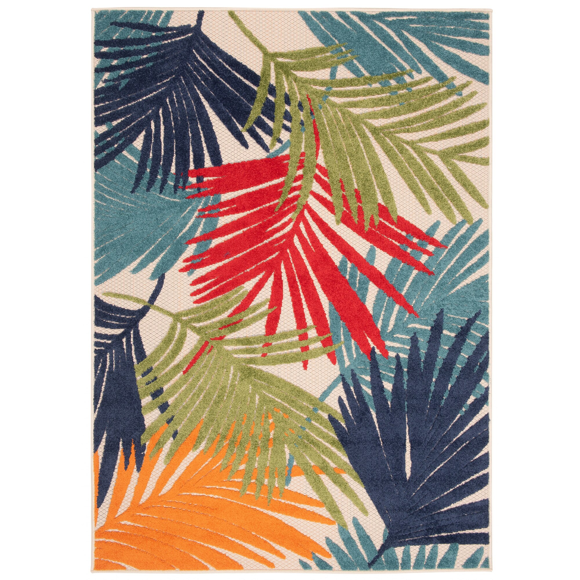 Covor Patio Fryz Modern 3D Turkish Chemex FP39A FLC cremos 140x200