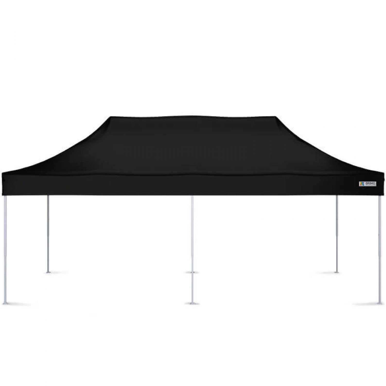 Cort petrecere 3x6m Negru fara pereti laterali