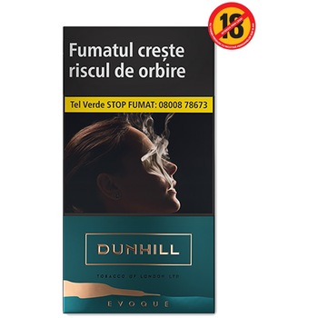 Tigari Dunhill Evoque English Green 100S Tigari Dunhill Evoque English Green 100S