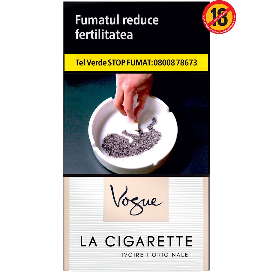 Tigari Vogue La Cigarette Ivoire