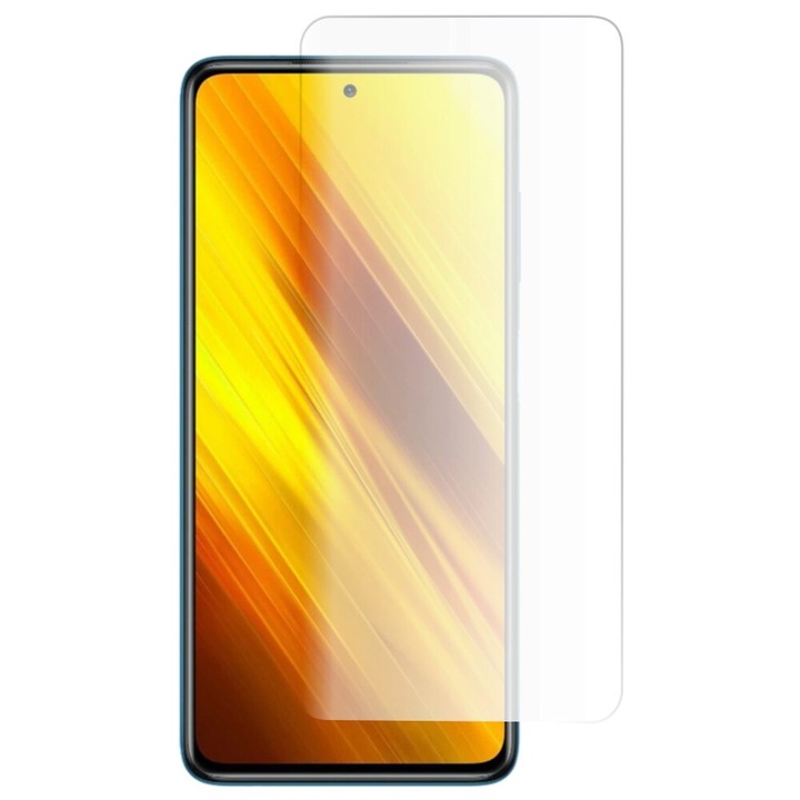 Протектор за Xiaomi Poco X3 NFC / Poco X3 Pro, 2.5D, 0.3 mm, 9H стъкло, прозрачно